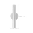 thumbnail image 2 of BESTYASH 2Ud Florero Metálico Autoadhesivo Para Pared Ideal Para Arreglo Floral En O Cocina, 2 of 8