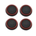 thumbnail image 1 of LOVEVER 4 Pcs Housse de Protection en Silicone avec Prise pour Pouce pour Manettes de Jeu 360 (Noir et Rouge), 1 of 3