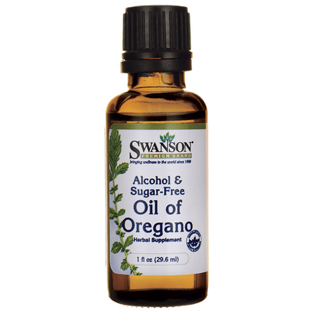 Swanson Oil of Oregano Liquid Extract (Alcohol & Sugar Free) 1 fl oz (Best Oil Of Oregano For Herpes)