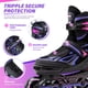 thumbnail image 4 of Patines en línea 2PM SPORTS Vinal para mujer con ruedas iluminadas, 4 of 6