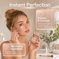 thumbnail image 2 of Colored Clay CC Undereye Corrector, Hydrating Concealer with Brush for Dark Circles Blemishes Mature Skin.(light skin tone), 2 of 6