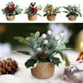 thumbnail image 4 of Mecorevxz Christmas Artificial Berry Plant Ornaments Christmas Tree Decorations for Living Room Desk Bedroom Ornaments, 4 of 4