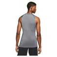 thumbnail image 2 of Nike Pro Dri-Fit Men's Slim Fit Sleeveless Top (as1, Alpha, s, Regular, Regular, Dark Gray/Black, Small), 2 of 5