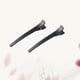thumbnail image 3 of PTOOTP 12 pinzas para el pelo con diseño de pico de pato negro esmerilado, accesorios para el cabello para mujeres y niñas (negro), 3 of 8