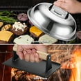 thumbnail image 3 of ROMANTICIST 19PCS Griddle Accessories Set - Flat Top Teppanyaki Spatula Set with Scraper, Basting Cover for Camp Chef- Home Cooking Griddle and Outdoor BBQ Gifts for Christmas C95, 3 of 3