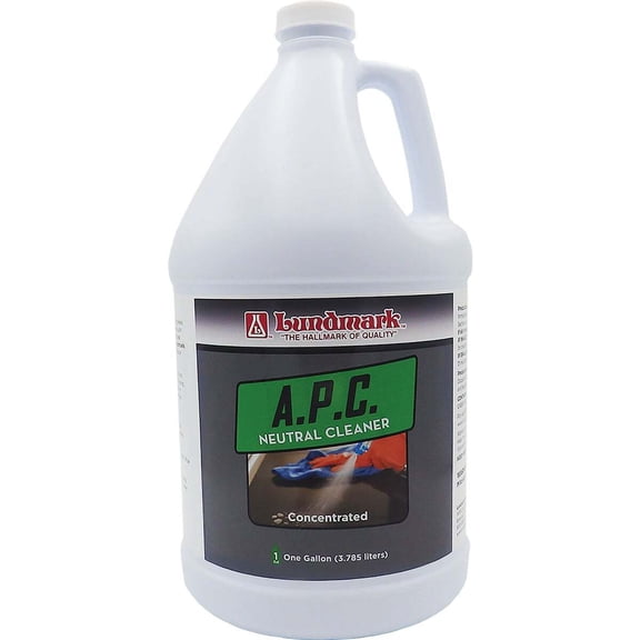 Lundmark All Surface Concentrated Floor Cleaner - Liquid, Concentrate - 1 Gal — Household & Commercial Use, Effective Formula
