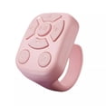 thumbnail image 1 of pitrice Wireless Ring Remote Control For Phone Selfie Fingertip Control Fingertip Ring Remote Button BT pink, 1 of 6