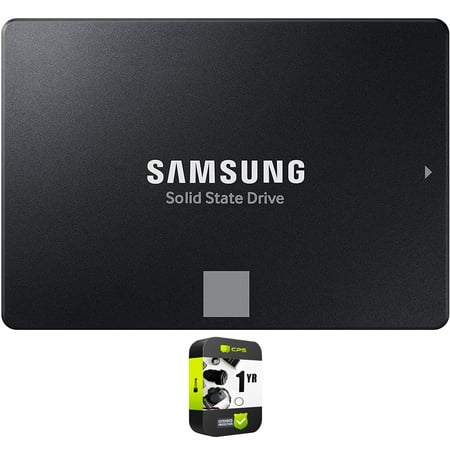 Samsung MZ-77E1T0B/AM 870 EVO SATA 2.5-inch SSD 1TB Bundle with 1 YR CPS Enhanced Protection Pack