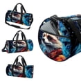 thumbnail image 3 of Animal Travel Tote, Yoga Bag, Dance Bag, Luggage Bag - Sports Bag, Size 17.7 Inches. Interior Zipper Pocket. Large Capacity, 3 of 6