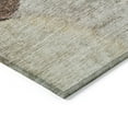 thumbnail image 5 of HomeRoots 605831 3 x 5 ft. Coffee, Copper & Beige Abstract Washable Indoor & Outdoor Rectangle Area Rug, 5 of 5