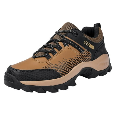HSMQHJWE Mens Comfortable Walking Shoes Men Sneaker 12 2022 Men S Outdoor Hiking Shoes Ultra Light Casual Sports Round Toe Comfortable Fashion Sports Running Shoes Relaxed Fit Air Cooled Memory Foam