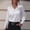 *White, variant on ClodeEU Womens Button Down Shirt ,Long Sleeve Business Blouse,Soft Lightweight Top Black,Womens Plus S