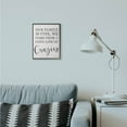 thumbnail image 3 of Stupell Industries Family Of Crazies Funny Wood Texture Word Design Framed Wall Art by Daphne Polselli, 3 of 3