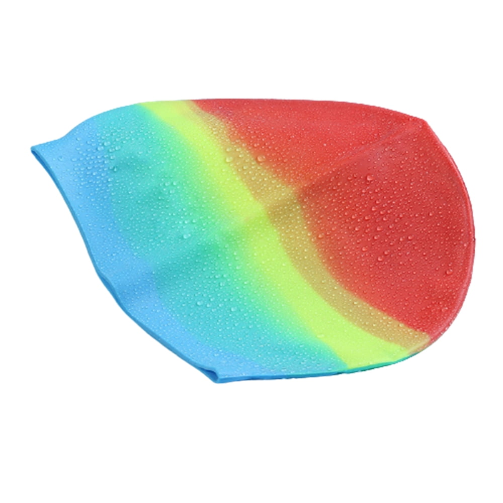 Silicone Swimming Hats Bathing Cap To Keep Your Hair Dry Elastic