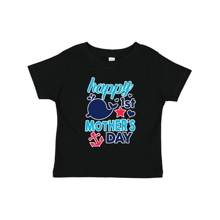 

Inktastic Nautical Themed Happy 1st Mother s Day Boys or Girls Toddler T-Shirt