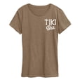 thumbnail image 2 of Instant Message - Tiki Bar Drinks - Women's Short Sleeve Graphic T-Shirt, 2 of 5