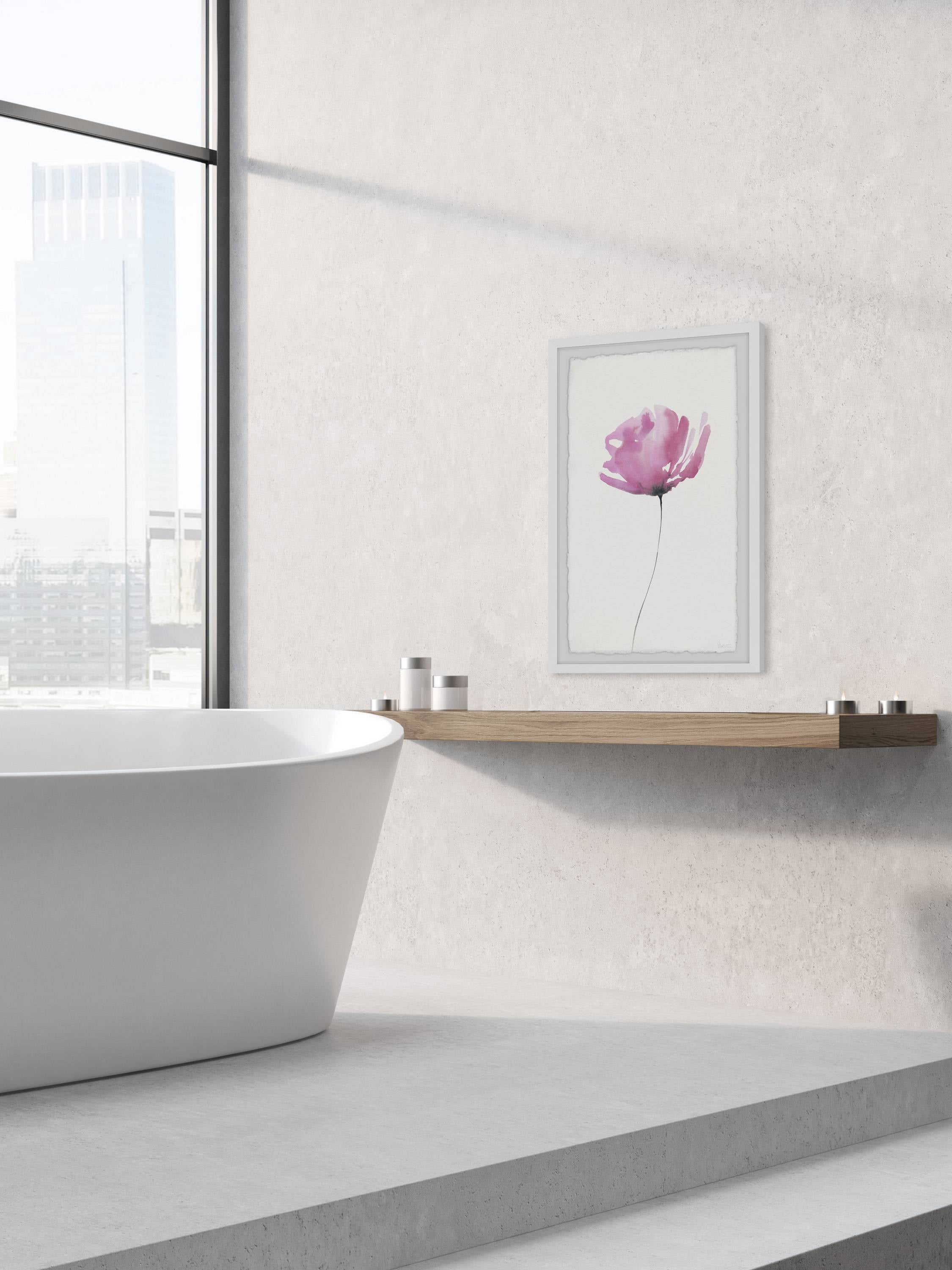 Parvez Taj The Simple Flower Framed Wall Art