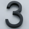 thumbnail image 3 of Sunsanly House Numbers  with Shadows For Outside - Modern Floating Address Numbers For Houses Easy To Install, Black Number 3, 3 of 8