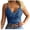 Blue, variant on CHGBMOK Womens Sexy Lace Bralettes Adjustable Strap V Neck Everyday Bra Vest Crop Underwear Camisole
