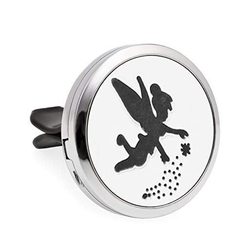 Difusor aromático para rejilla de ventilación del auto Aromabug Fairy de 30 mm con almohadillas de aceite