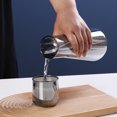 thumbnail image 2 of 750ml Smoky Gray Glass Beverage Set: Versatile Large-Capacity Pitcher & Cups for Cold Water, Tea, Home Use - Durable, Compact, Easy to Clean, Stylish Modern Design for Family Hydration & Outdoor, 2 of 5