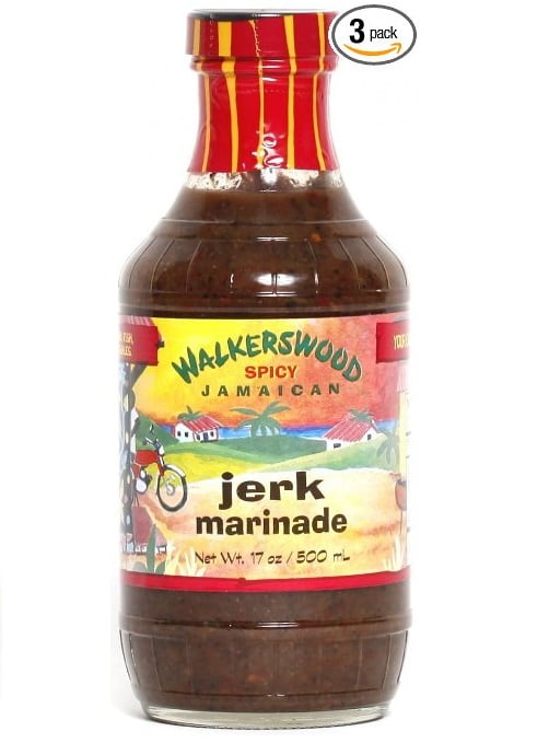 Walkerswood Jamaican Jerk Marinade, 17Ounce Bottles (Pack of 3