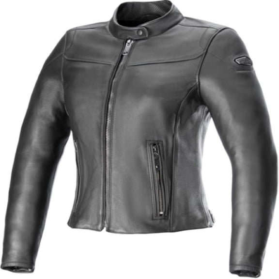 Alpinestars Stella Tory Leather Women's Street Motorcycle Jackets - Black / X-Small