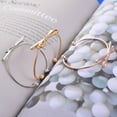 thumbnail image 4 of EHJRE Cute Bow-knot Bowknot Bracelet Women Girl Luxury Cuff Bangle Birthday Gifts Gold, 4 of 8