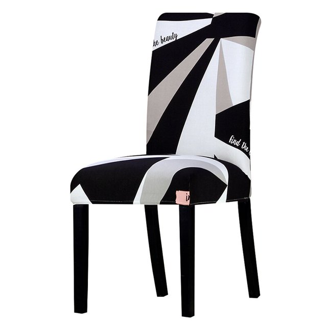 Funda elástica estampada para silla, fundas elásticas grandes para asiento de silla, fundas para silla de oficina, fundas para restaurante, banquete, Hotel, decoración del hogar Tan Jianjun unisex
