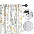 thumbnail image 4 of Blackout Kids Curtains,Pioneer Flower Floral Print Pattern Childrens Insulated Curtains Set Of 2,Bedroom Essentials,Toddler Room Decor 42"x54", 4 of 5