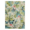 thumbnail image 1 of Better Homes & Gardens 7' x 10' Multi Colour Tropical Oasis Outdoor Rug, 1 of 5