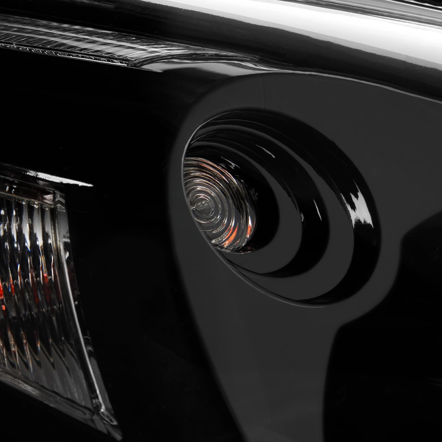 AKKON - Fit 210-2015 Infiniti G37/G25/Q40 Sedan 4-Door [HID/Xenon Type] Projector Black Headlights Driver + Passenger