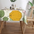 thumbnail image 3 of XMXT Polyester Rectangle Tablecloth, Pear Fruit Flower Waterproof Table Cloth Home Dinner Decor Table Cover for Holiday Party, 54 x 72 inches, 3 of 9