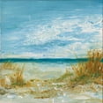 thumbnail image 2 of Kamdon Kreations 12x12 White Modern Wood Framed Museum Art Print Titled - Sea Breeze, 2 of 4