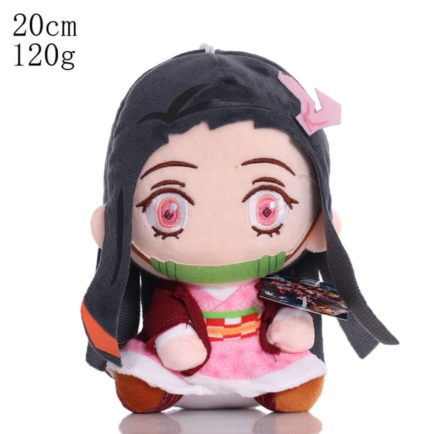 Devil's Blade Anime juguetes de peluche Demon Slayer figura de dibujos animados Manga muñecas Kimetsu Tanjirou Nezuko niños regalos de cumpleaños Decoración Dengxun unisex