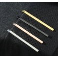 thumbnail image 1 of CIMAXIC Ensemble de 4 Barres de Clip de Mariage - Clip de Cravate pour Hommes - Accessoires de Cravate pour Mariage Réunion Réunion Usage Professionnel, 2.05"X0.35"X0.12 Pouces, 1 of 4