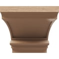 thumbnail image 2 of 10"W x 20"D x 10"H Wide Diane Rough Cedar Woodgrain TimberThane Corbel, Primed Tan, 2 of 6