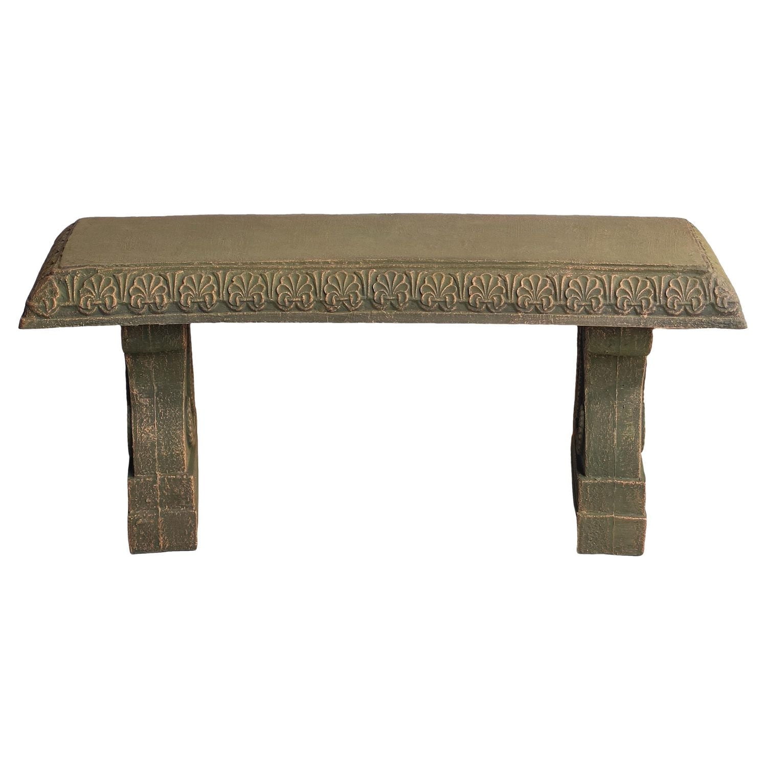 Angelo Décor 40-inch Serra Garden Bench (Green)