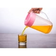 thumbnail image 3 of HUGFEGWE Water Jugs for Cold Drinks Pitcher Glass Water Bottles Fridge Juice Container Large Water Filter Dispenser Beverage Jar Cold Water Kettle Juice Pot Iced Coffee Maker with Cover CJB91-136263, 3 of 9