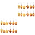 thumbnail image 2 of PENGXIANG 24 pcs  Exquisite Tiger Shaped Pendants Creative Keychains Hanging Adornments, 2 of 6