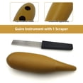thumbnail image 2 of Tignapoo Coffee ABS Fish Guiro with Scraper, 26cm Latin Percussion Instrument for Beginners and Bands, 2 of 6
