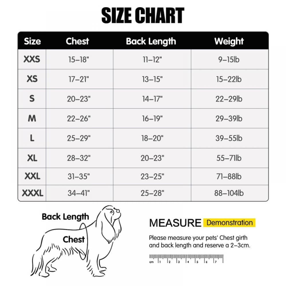 Dog Recovery Clothes Dog Diapers with 2 Gaskets, Post-neuter Clothes, Pet Dog Post-Operative Sanitary Panties