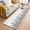 Gray, variant on 2'x6' Rug Runners for Hallways Kitchen, Spring Gray Eucalyptus Non Slip Entryway Beside Floor Carpet Runner, Summer Botanical Leaf Country Washable Laundry Room Bedroom Throw Rugs Mat for Family Pet