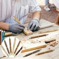 thumbnail image 5 of 6 Piece Retractable Pen Kit for Wood Turning 8mm Click Pen Kit with Refills Lathe Turning Supplies for Pen Making Wood, 5 of 6