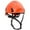 Orange, variant on JORESTECH Ventilated Safety Rescue Helmet with Adjustable 4-Point Suspension, HHAT-05 (Lime)