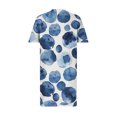 thumbnail image 5 of New Dresses for Women Plus Size Women'S Oversized Printed Loose Casual Short Sleeved-Neck Knee Length Dress Midi Dresses for Women, 5 of 5