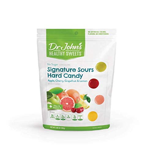 Dr. John's Healthy Sweets Sugar Free Signature Sour Hard Candies (3