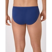 Hanes Mens Bikini Underwear, Ultra Soft Cotton Stretch, 6-Pack Assorted S