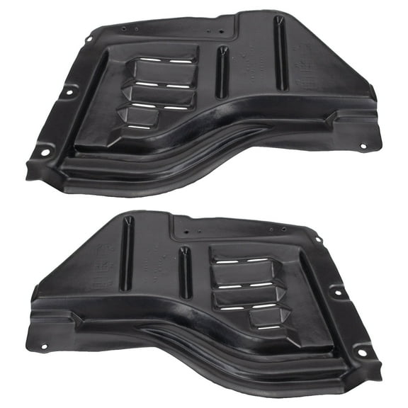 TRQ Front Inner Fender Liner Set Fits Select 2007-2011 Toyota Tundra TO1248146 TO1249146