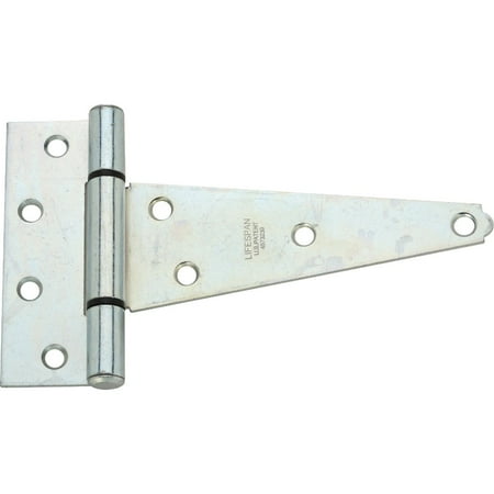 10PK National 6 In. Zinc-Plated Steel Heavy-Duty Tee Hinge